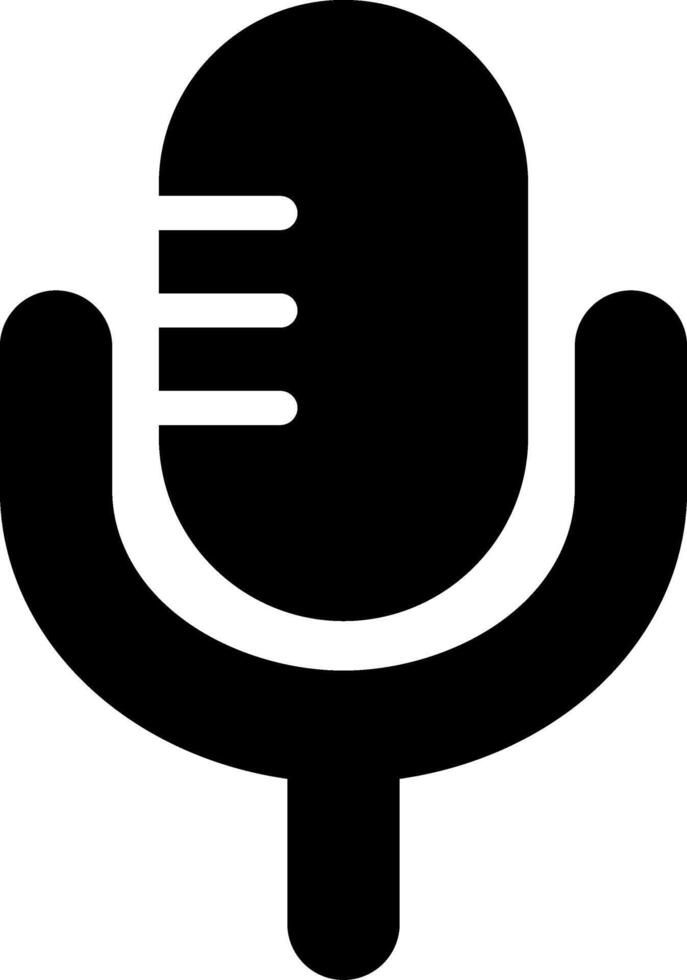 Microphone Eps Icon vector