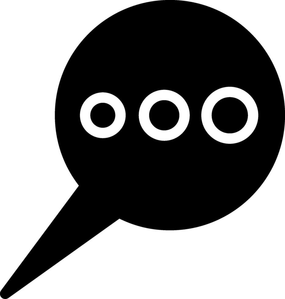 Texting Black Eps Icon vector