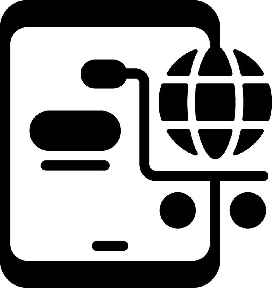 E commerce Solid Style Icon vector