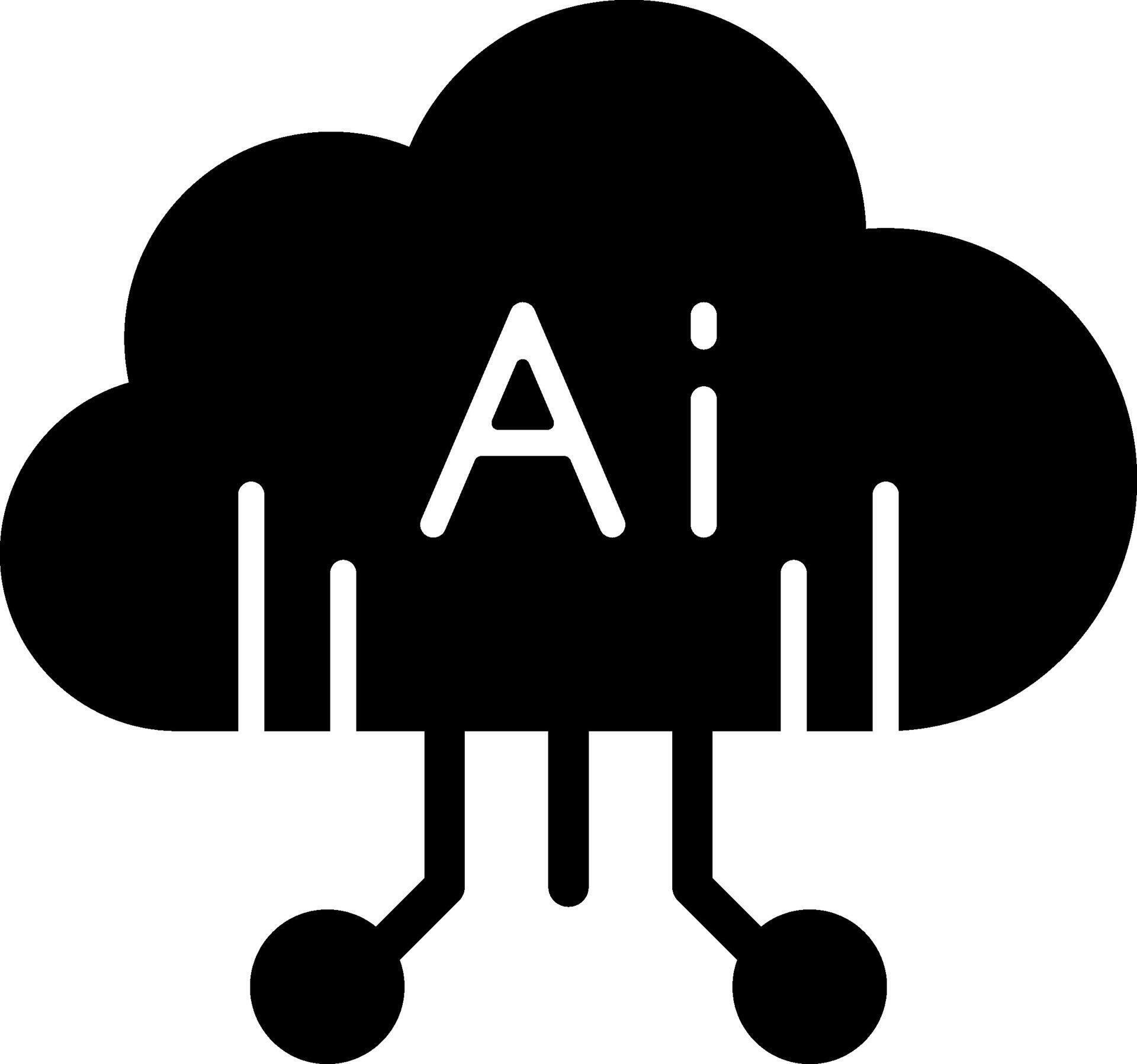 Artificial Intelligence Solid Style Icon 66503704 Vector Art at Vecteezy