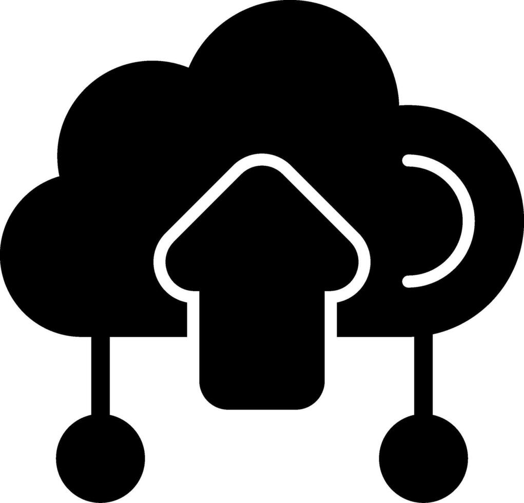 Cloud Storage Eps Icon vector