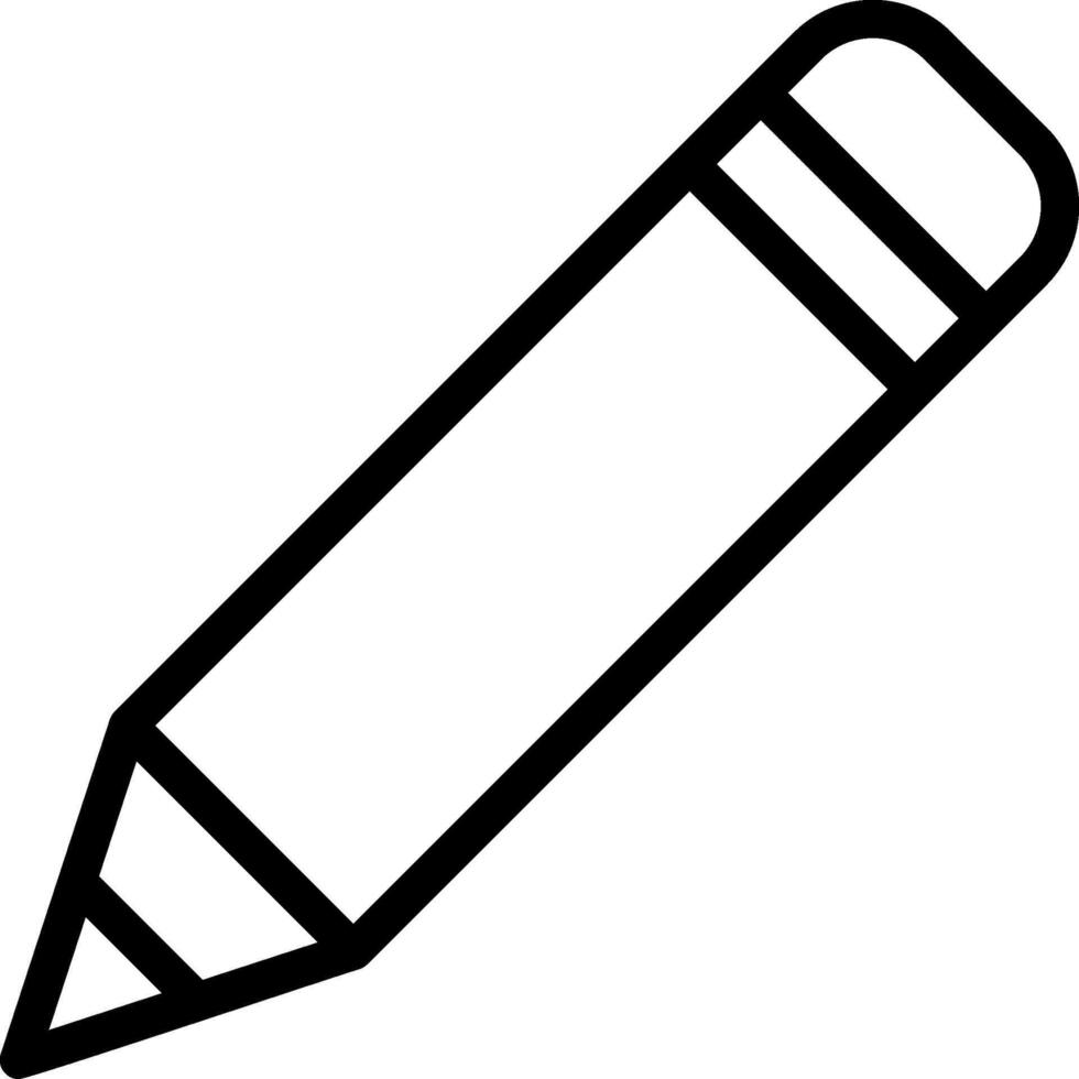 Pencil Black Eps Icon vector