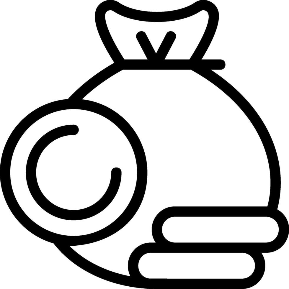 Term Deposit Outline Icon vector