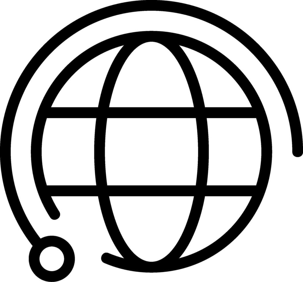 International Remittance Outline Icon vector