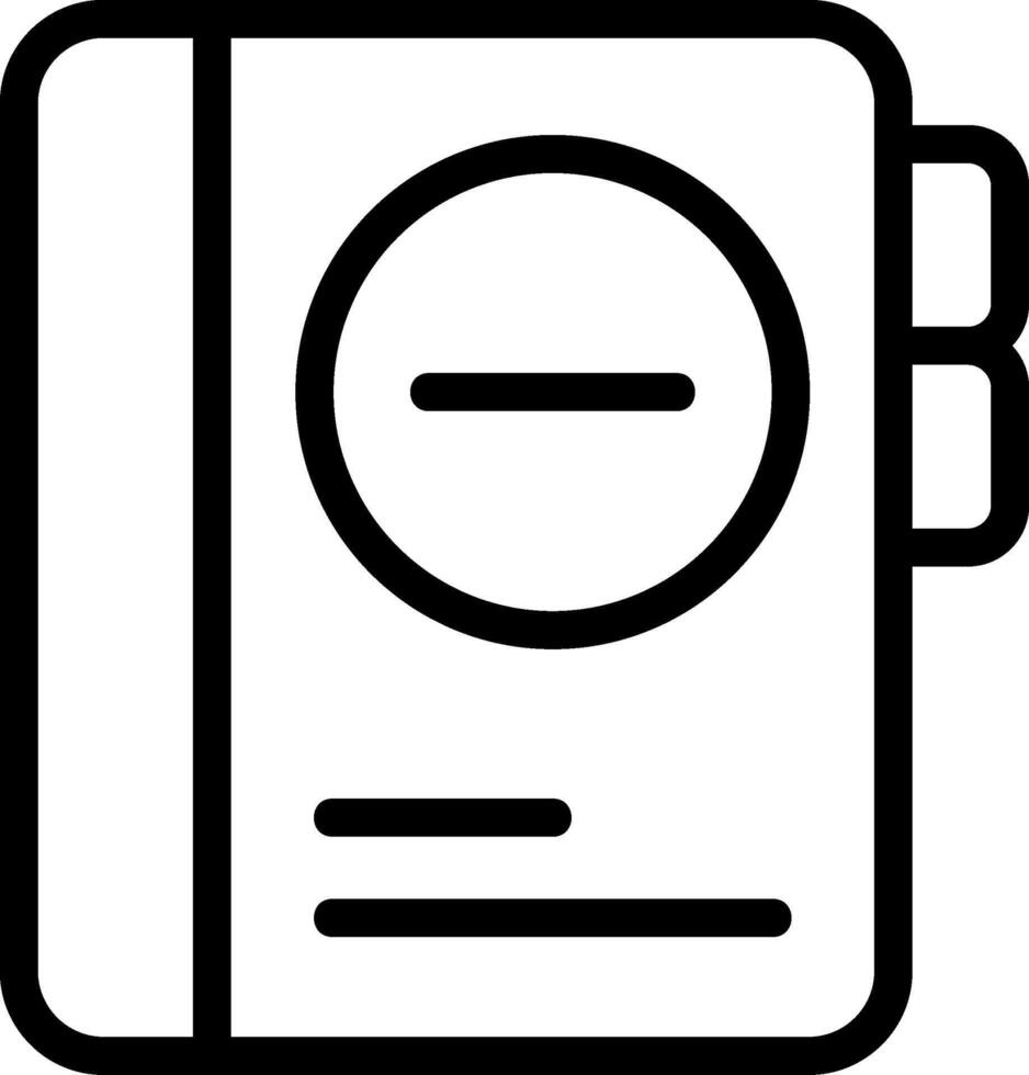 Remove Contact Eps Icon vector