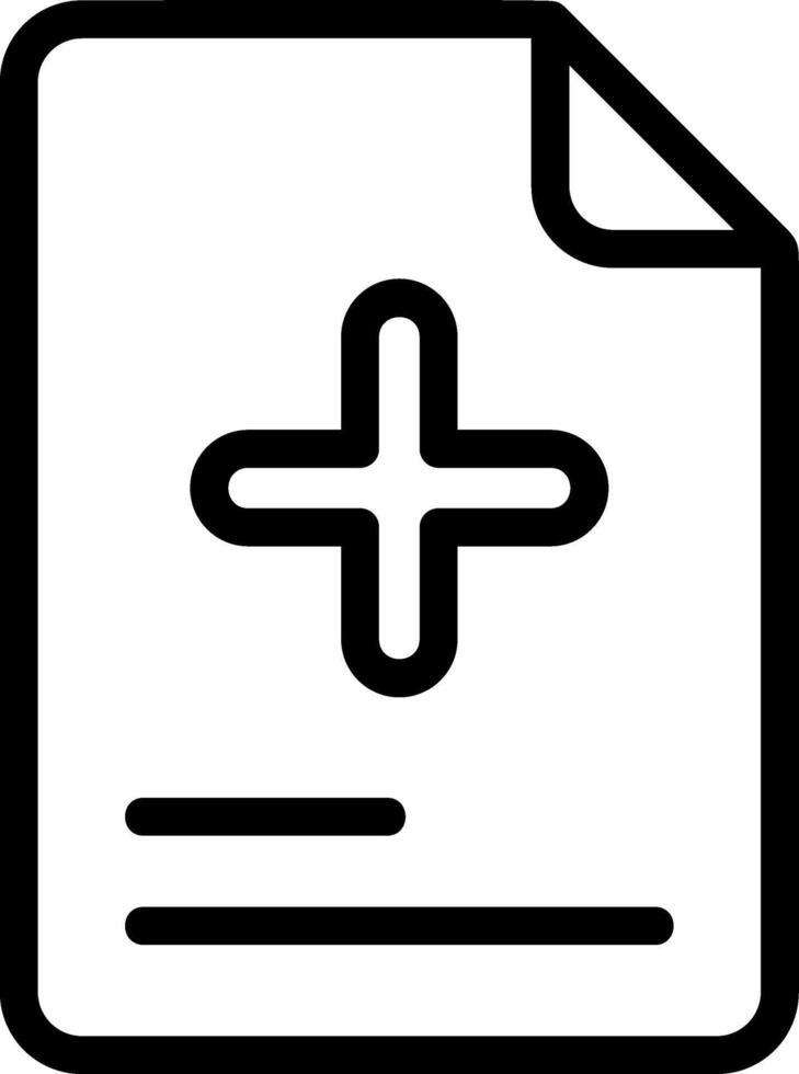 Add Document Icon vector