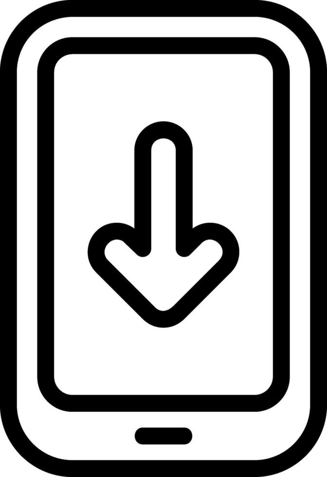 Download Outline Style Eps Icon vector