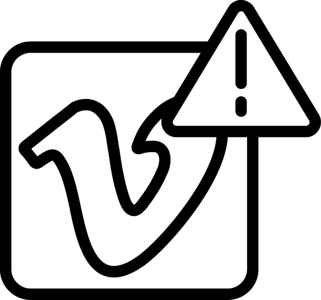 Vimeo Outline Icon vector