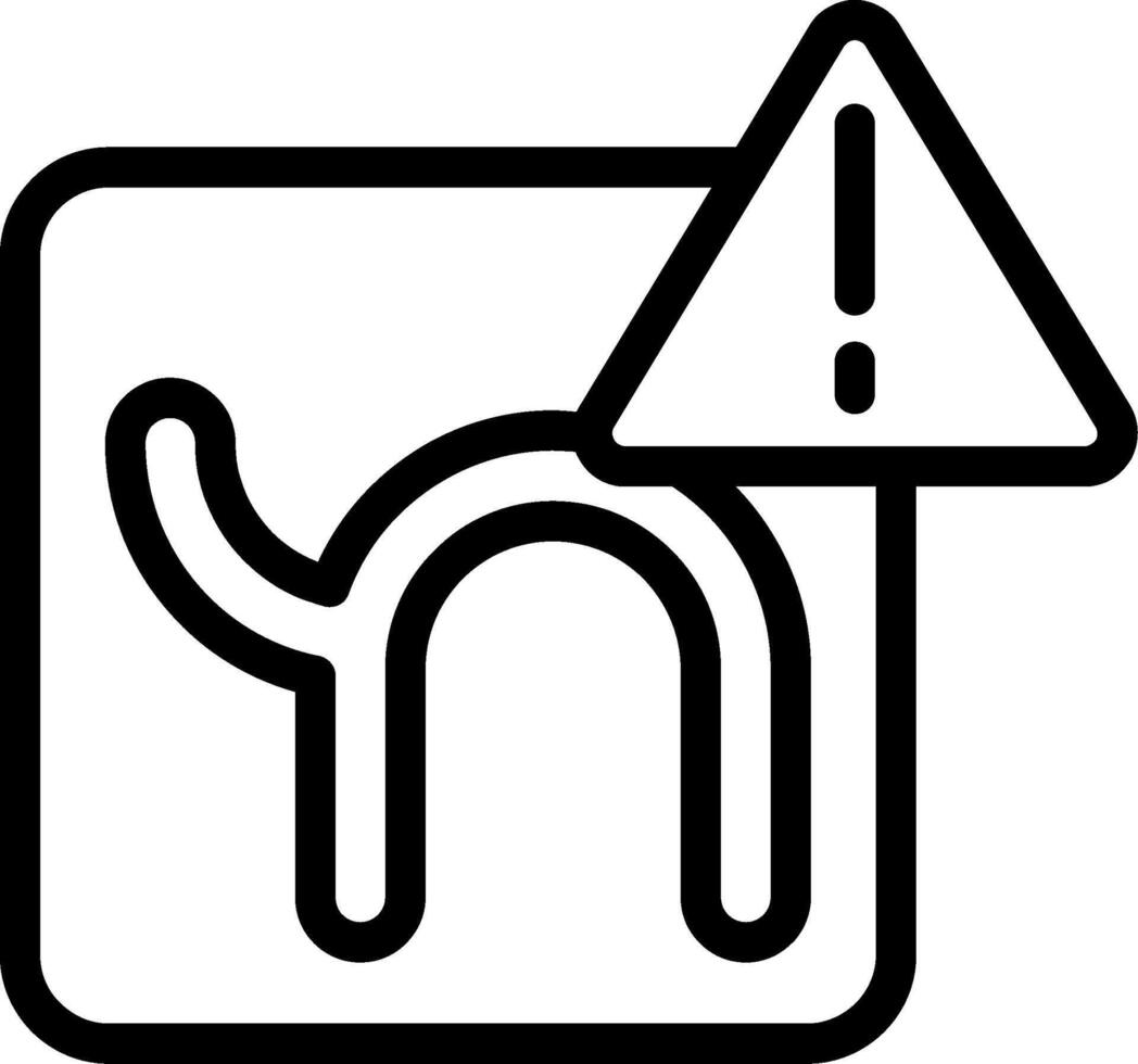 Nextdoor Outline Icon vector