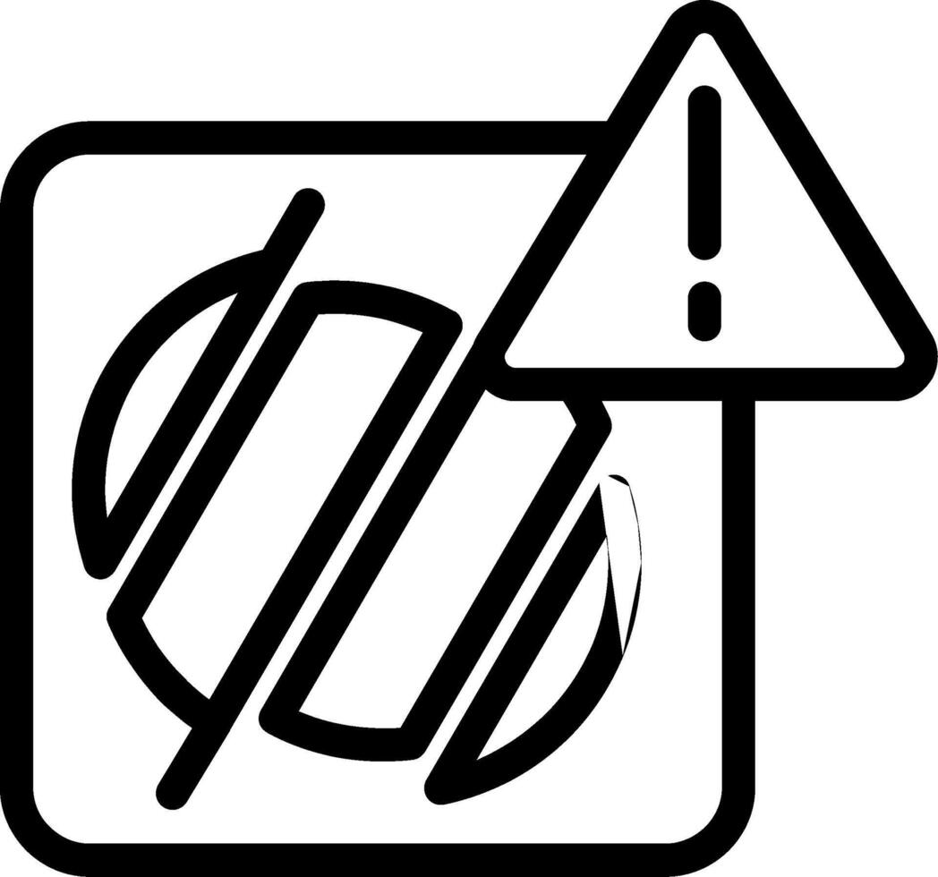 Triller Outline Icon vector