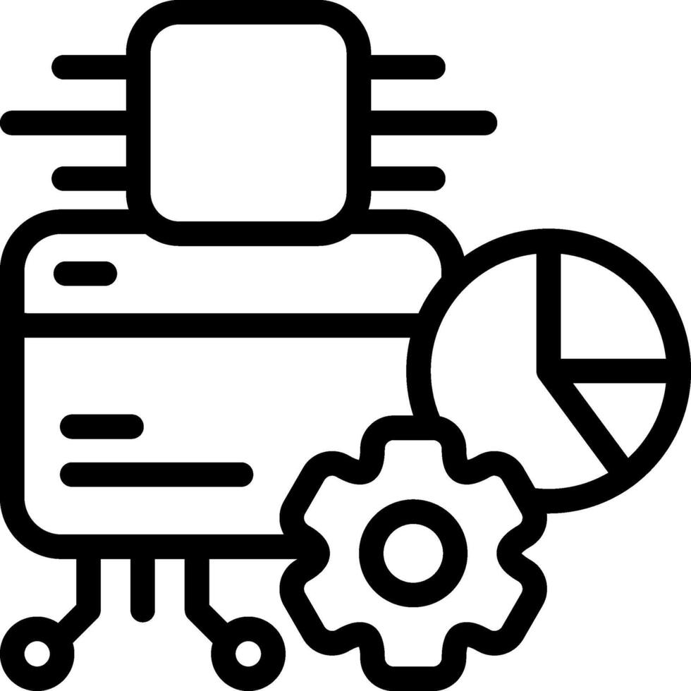 TensorFlow Black Style Icon 66505166 Vector Art at Vecteezy