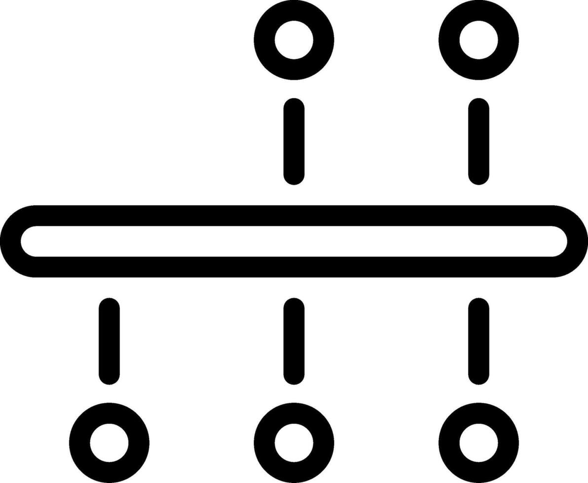 Infographic Timeline Outline Icon vector