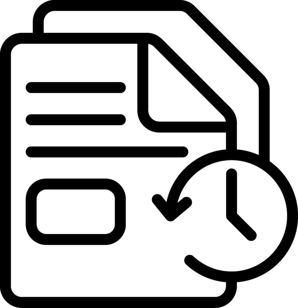 Version control or document history vector