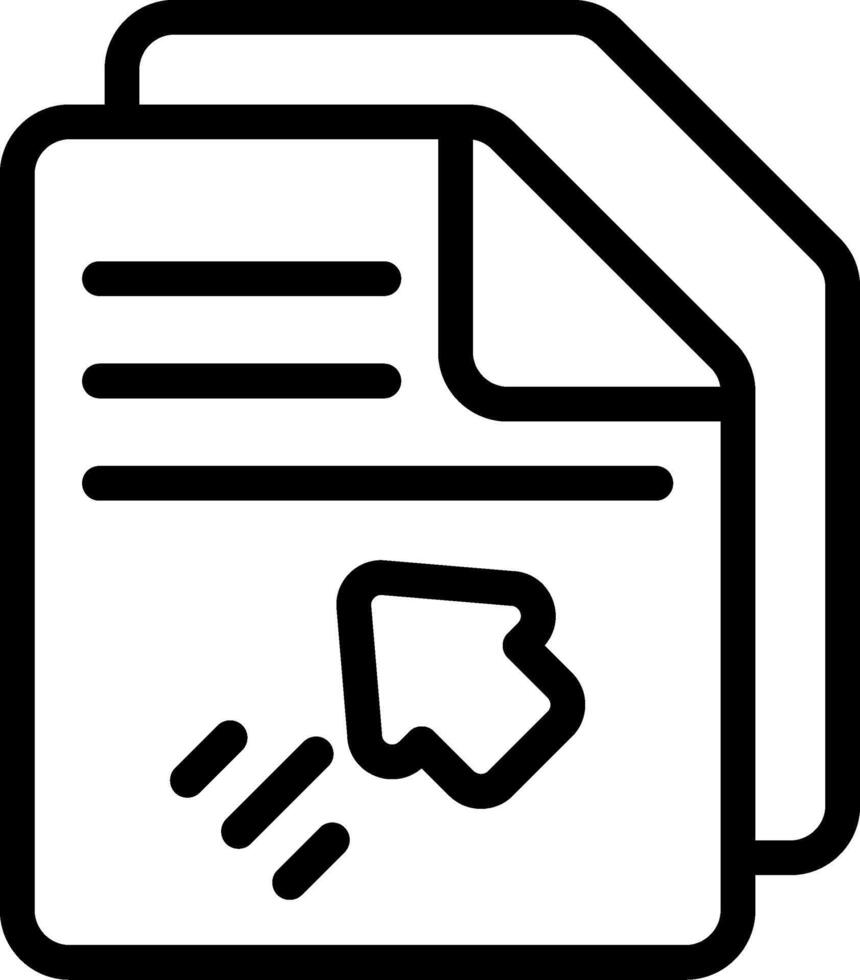 Drag and drop file UI action vector