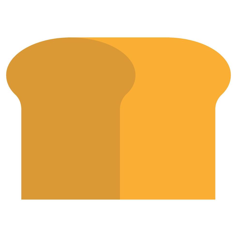 Bread Icon, Flat Design Style Icon, Restaurant Element Icon Collection vector