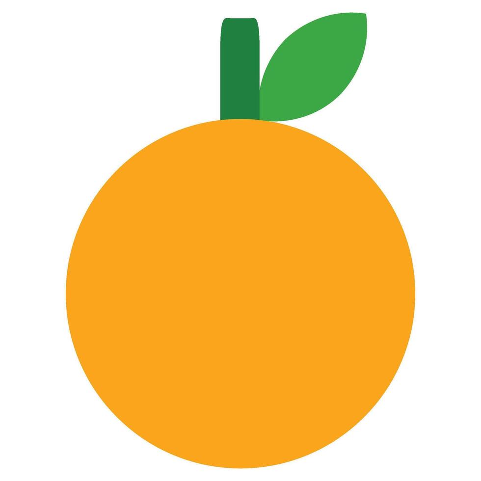 Grapefruit Icon, Fruit and Vegetable Flat Design Icon Symbol vector