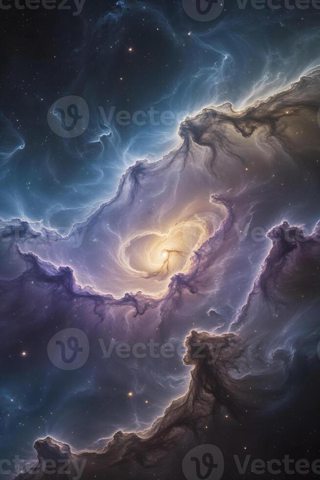 The heart of the nebula photo