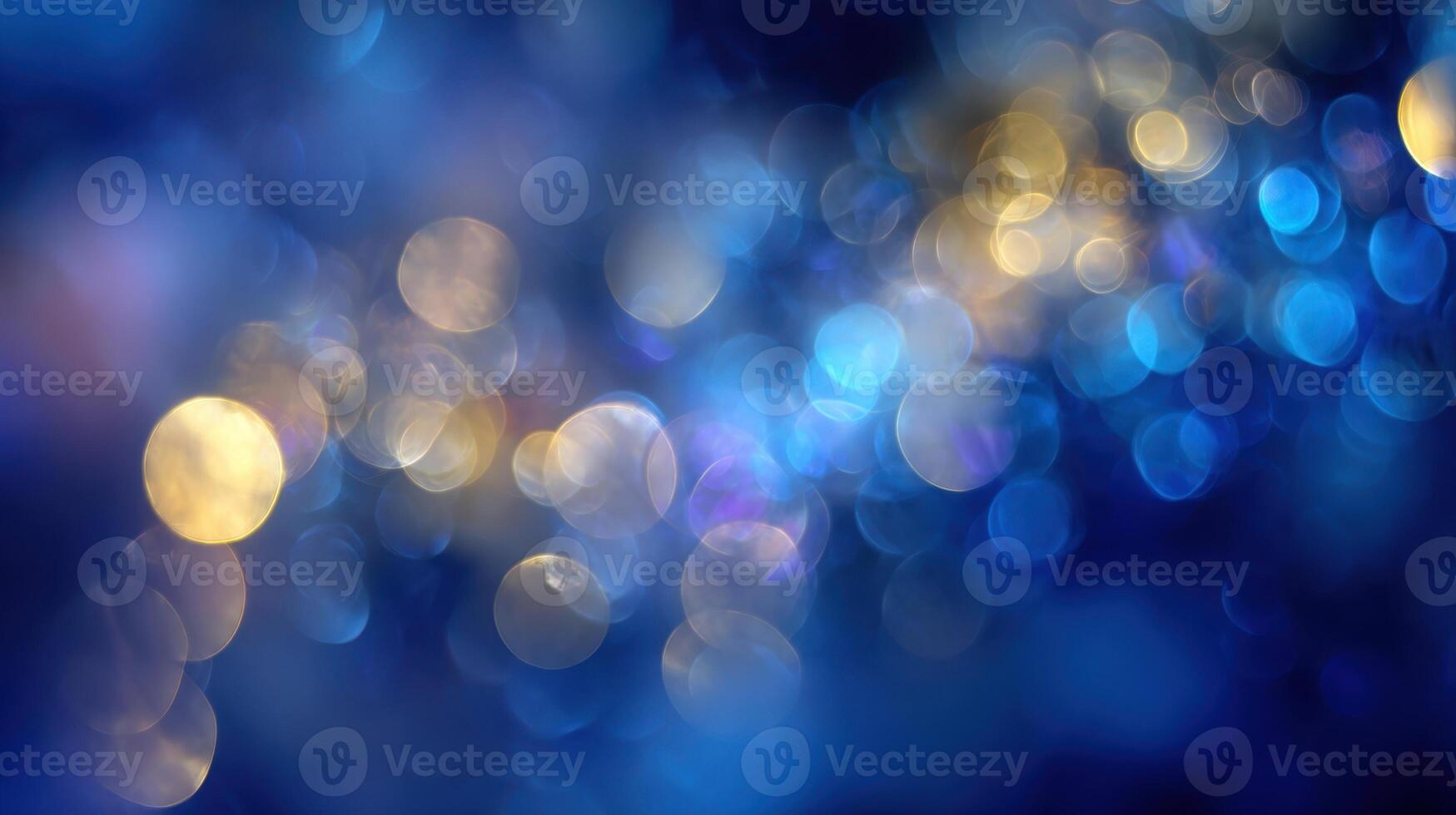 The beautiful bokeh lights create a dreamy abstract background. photo