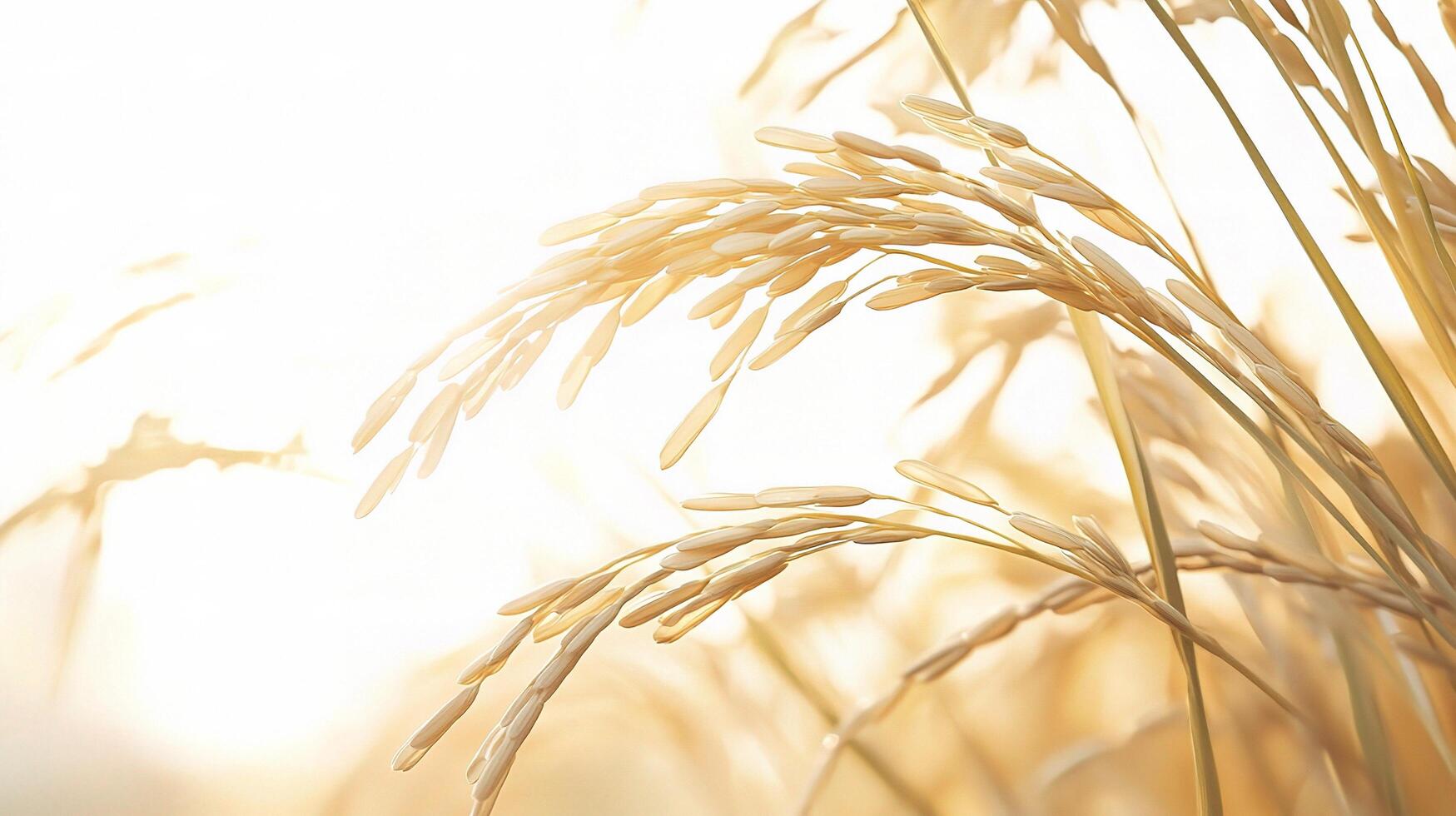 A close up of some rice in the sun photo