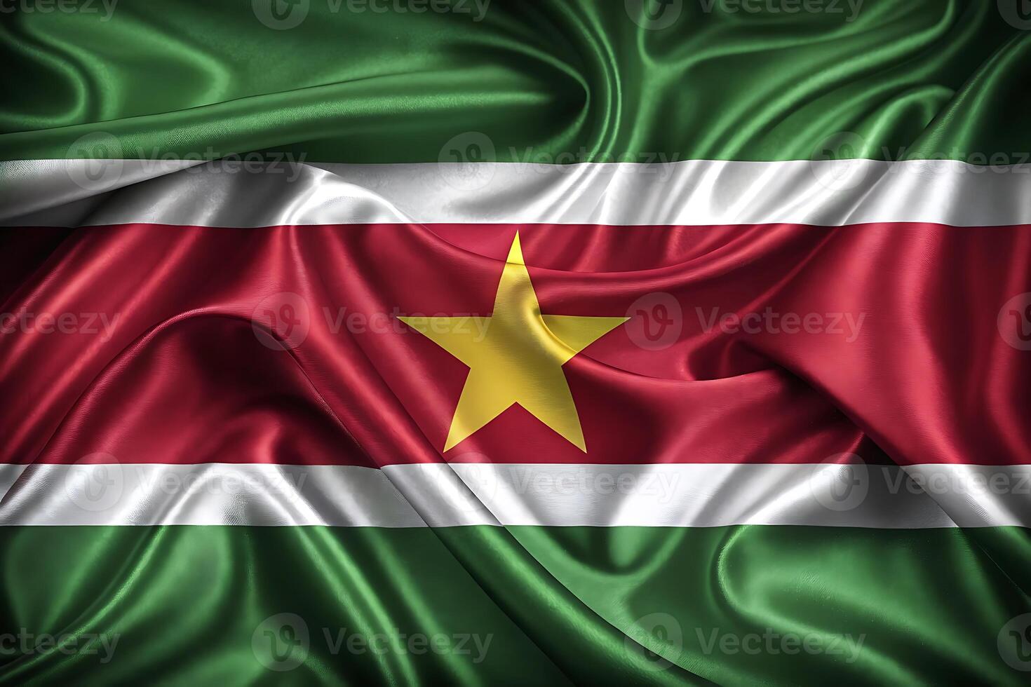 the flag of suriname is shown in this image photo