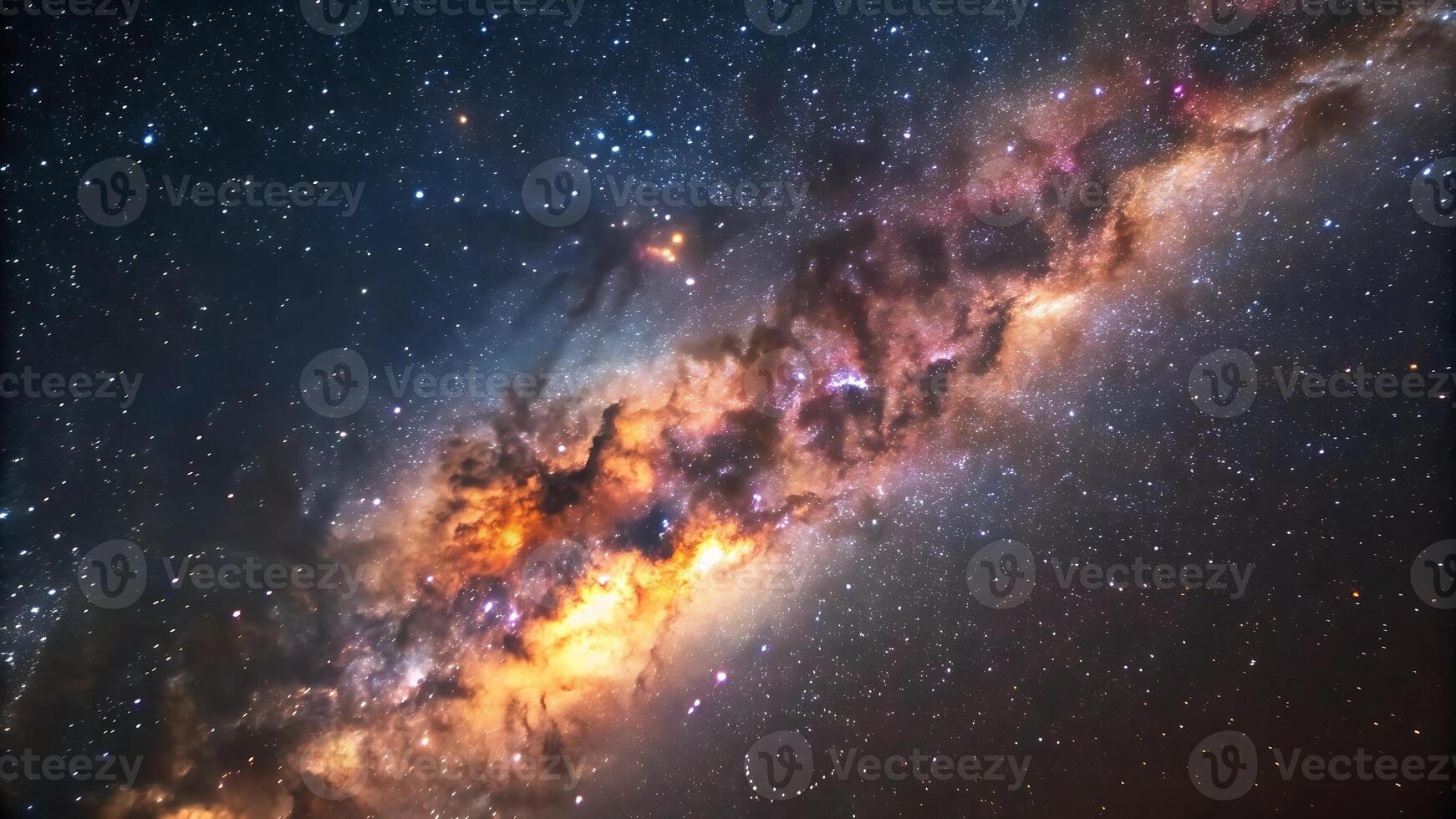 the milky way galaxy is seen in this image photo