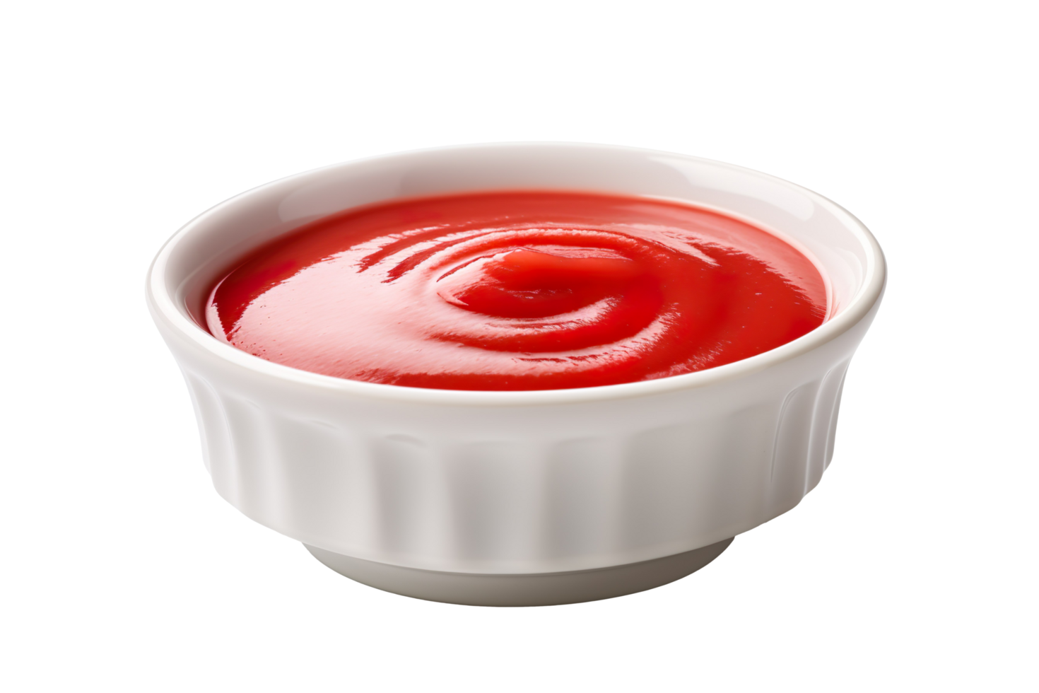 Bowl with sauce isolated on transparent background png