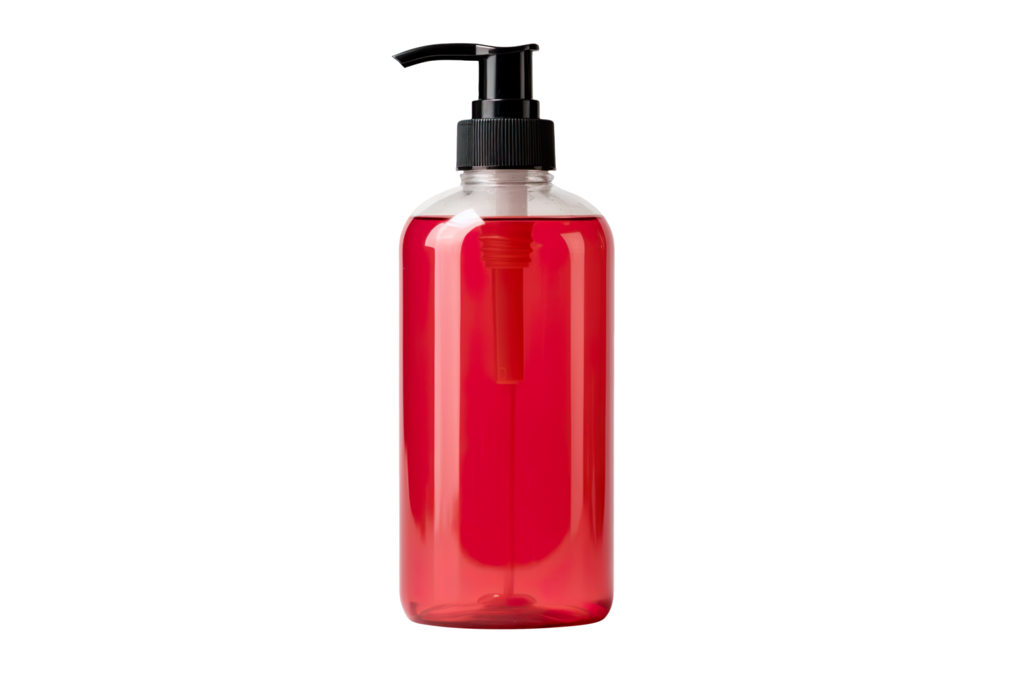 Blank Bottle of hand sanitizer isolated on transparent background png