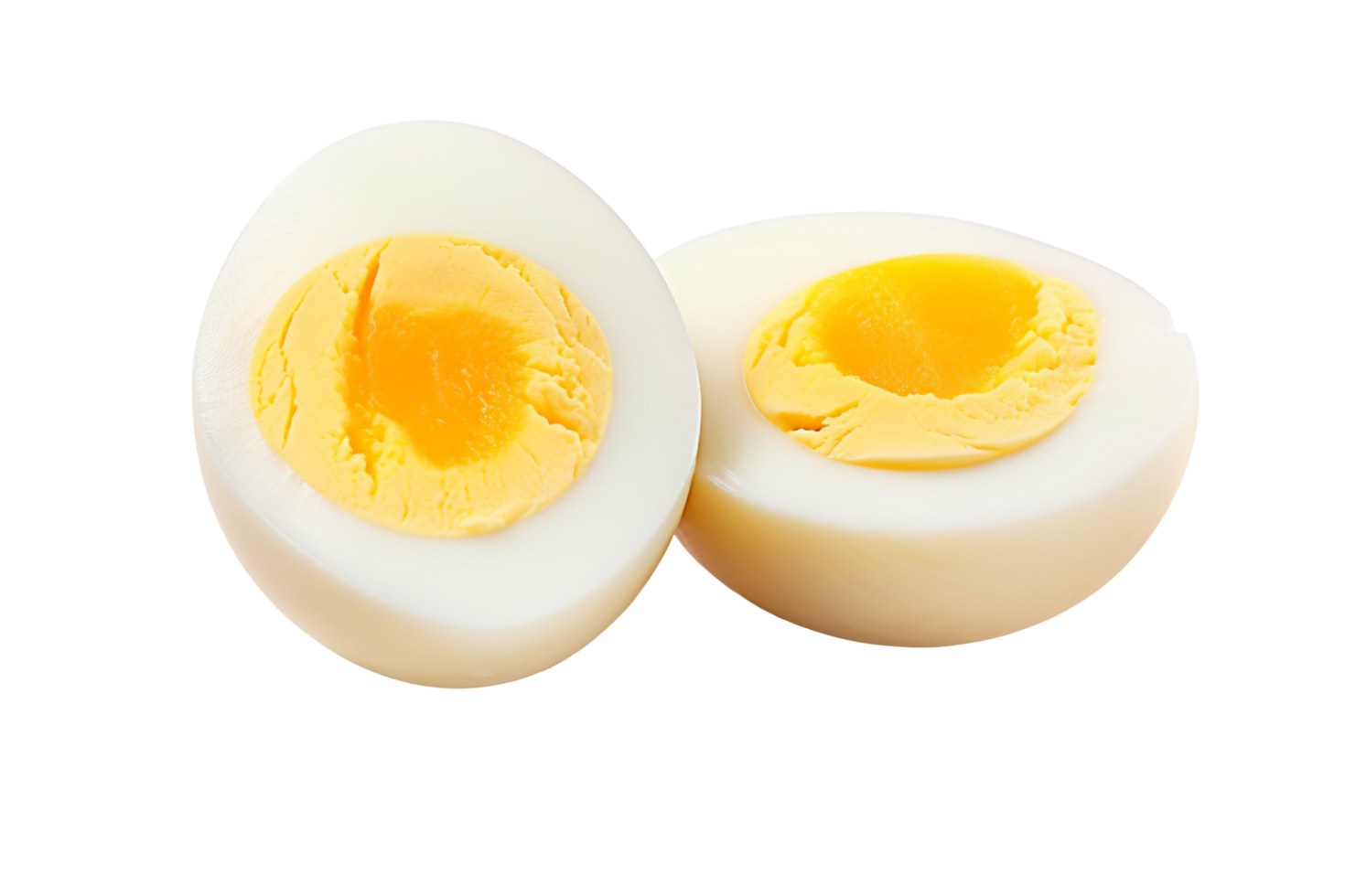 Boiled egg isolated on transparent background png