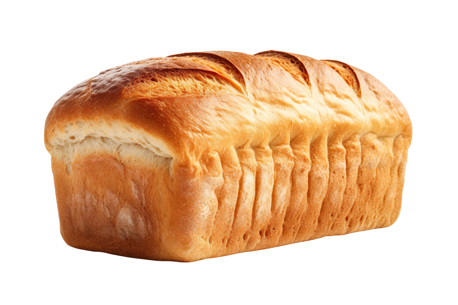 Bread loaf isolated on transparent background png