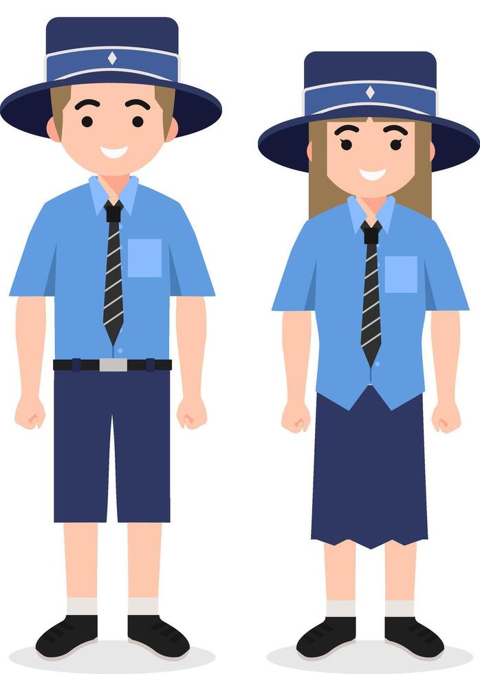 igh School Students vector