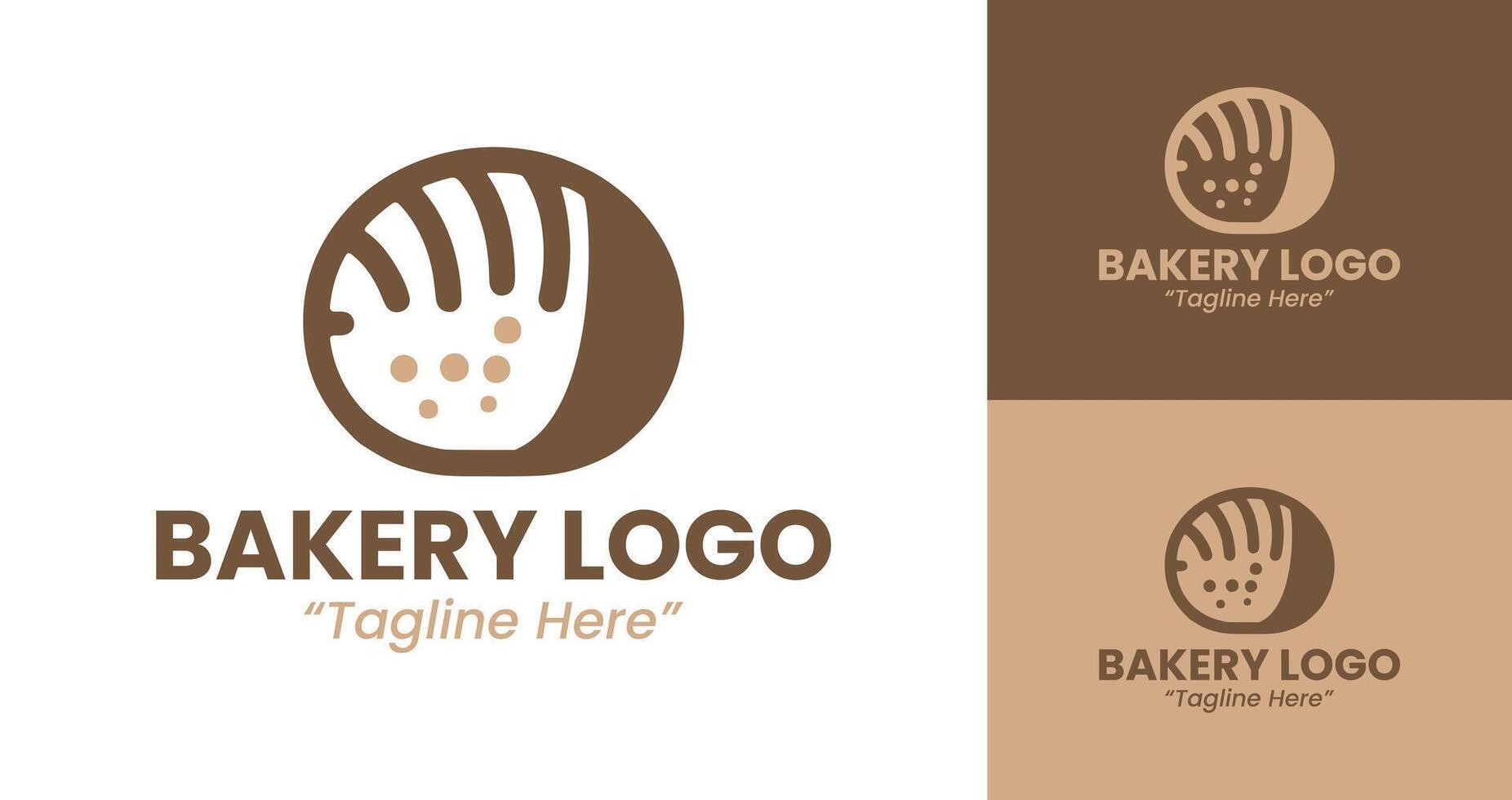 Simple Bakery Logo for Bread and Bakery Shop vector
