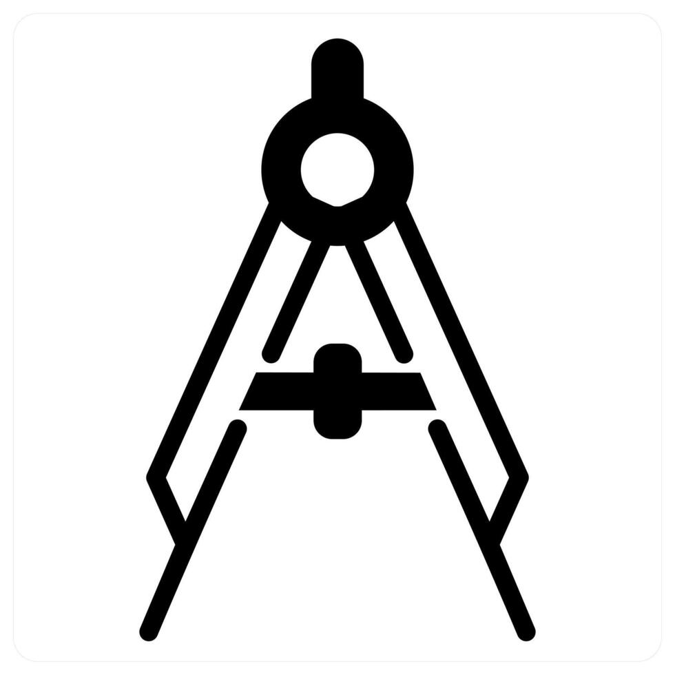precision icon concept in black color vector