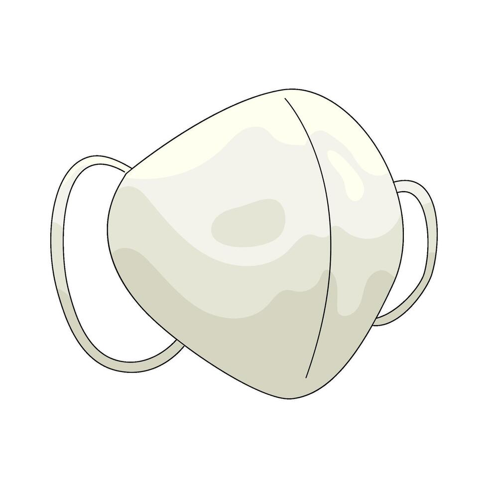 Illustration of Protective Mask vector