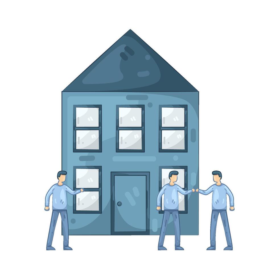 Illustration of a Team Building vector
