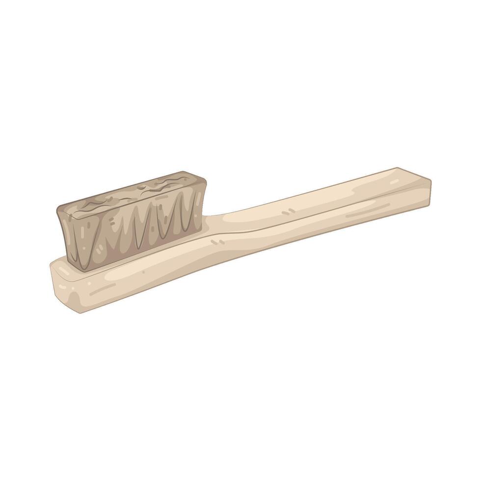 Illustration of Fur brush vector