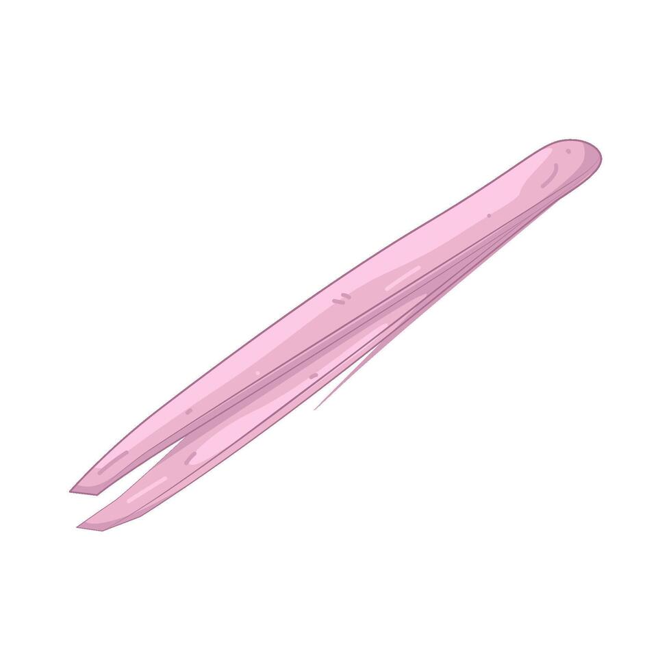 Illustration of Pink Tweezers vector
