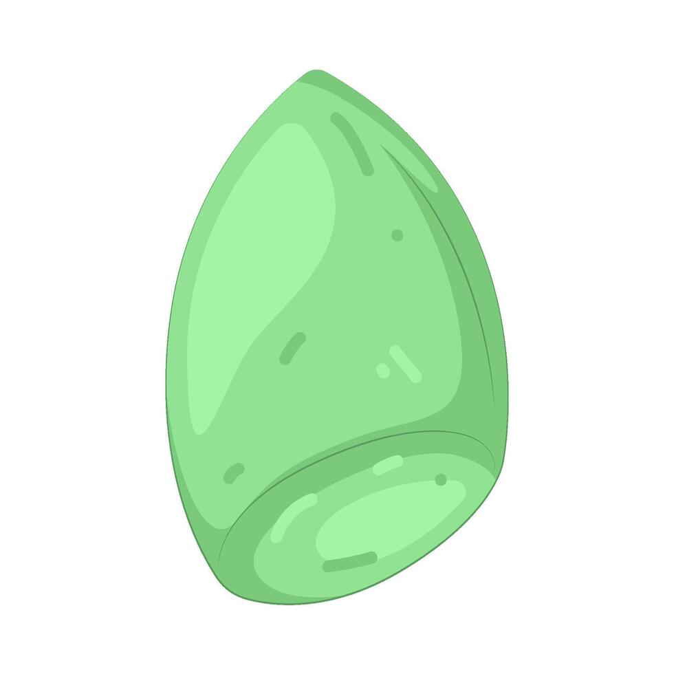 Green Makeup Sponge vector