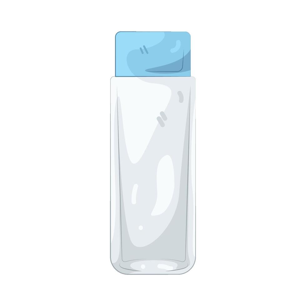 Illustration of a shampoo bottle vector