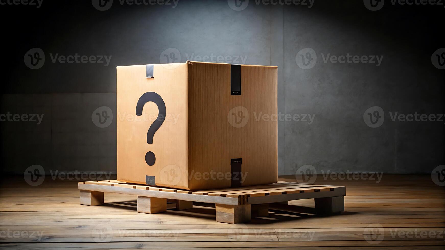 Unboxing the Unknown, A Mysterious Package Awaits Discovery and Surprise photo