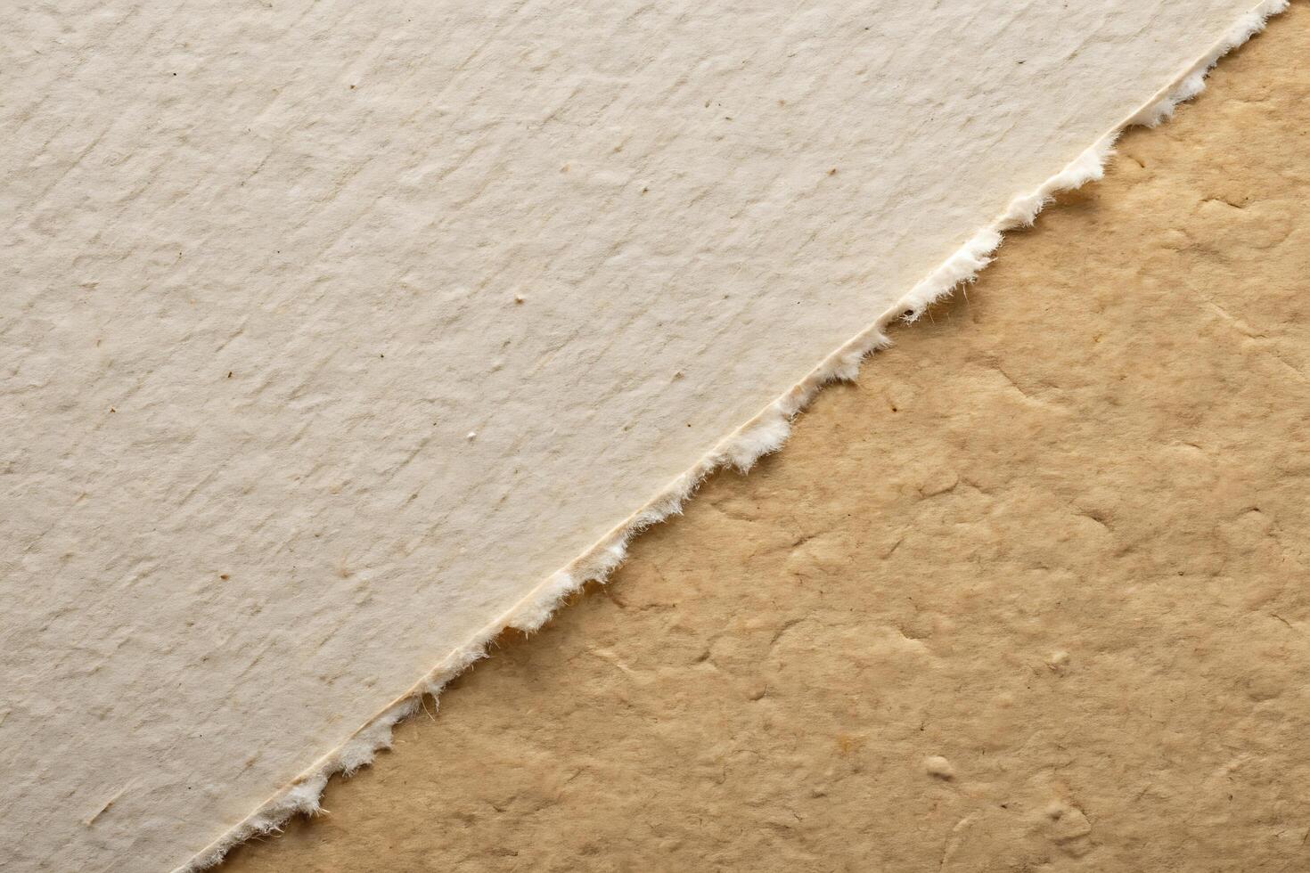 Abstract textured background with torn paper edges for design and crafts photo