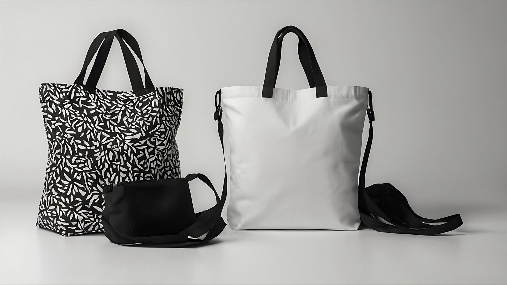 Eco-Friendly Reusable Shopping Bags for Business Branding and Advertising Campaigns photo