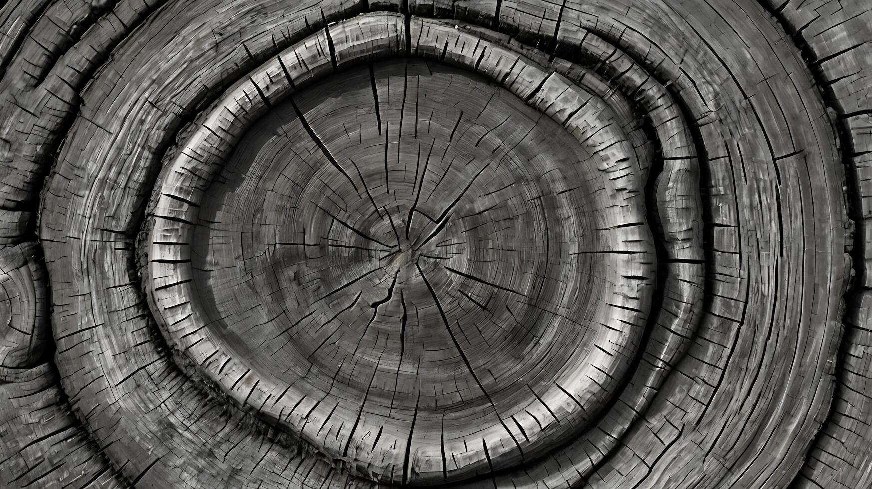 A Close-Up of Tree Rings, Demonstrating Growth and Time for Business Use photo