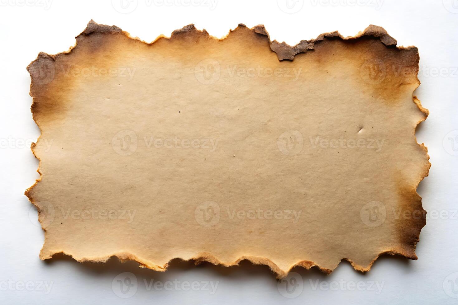 Burnt Edge Paper Texture Background for Aged Effect and Design Elements photo