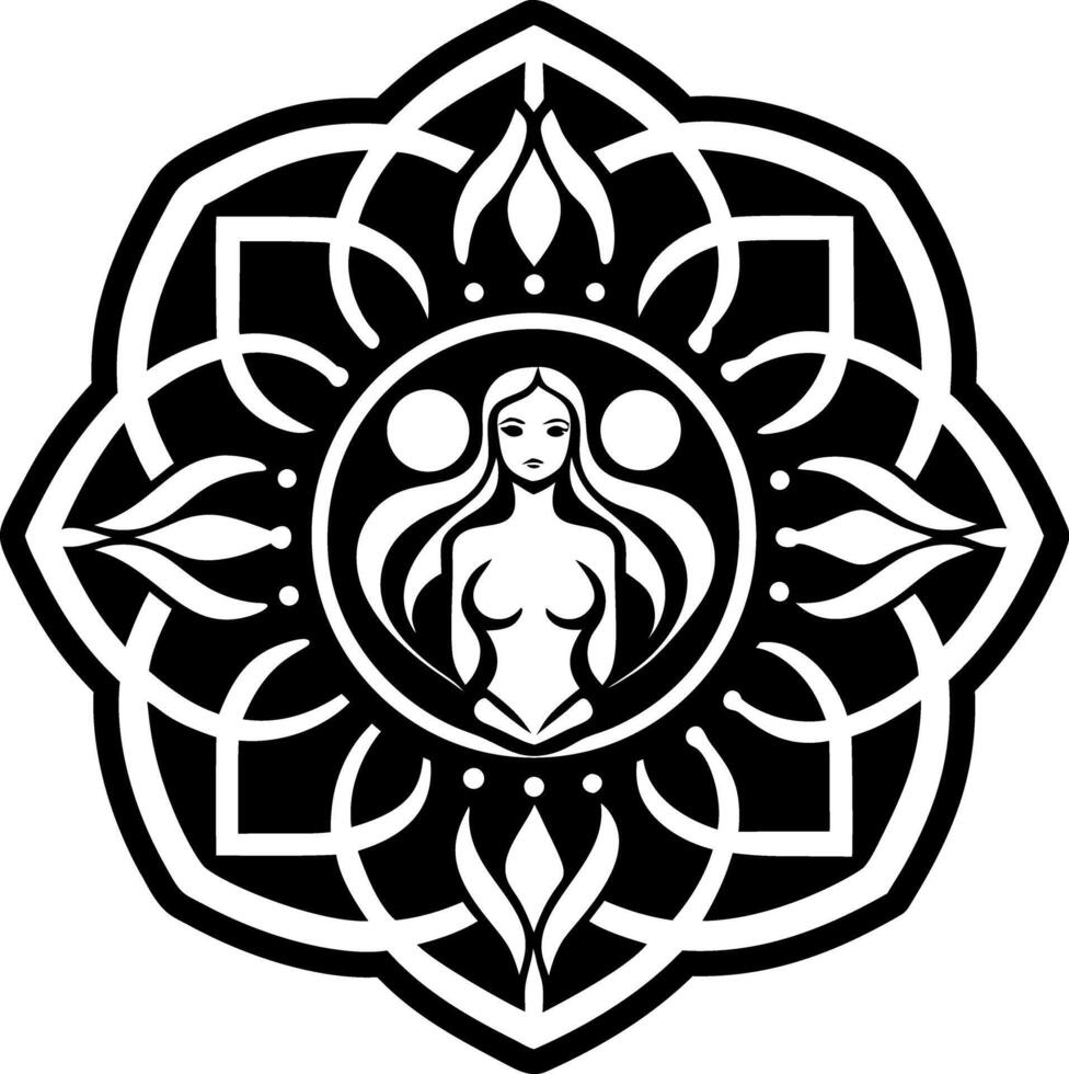 Venus symbol icon in filled style vector