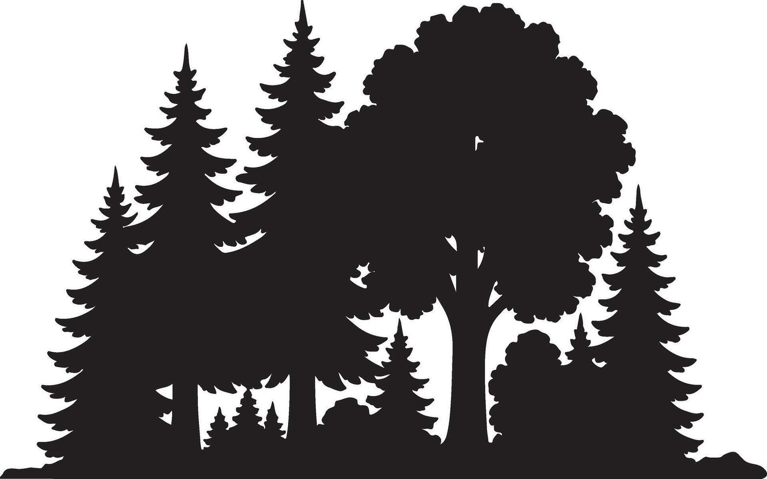 Man and Woman Head Icon Set Silhouette Profile Collection vector
