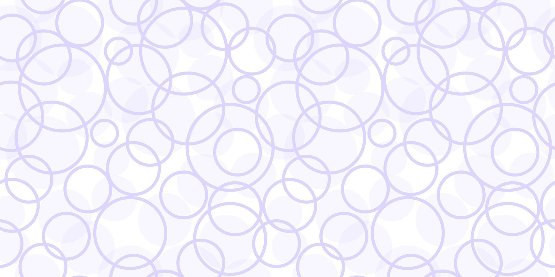 Pattern of circles, drops, bubbles. Random lines, strokes, contours, abstract seamless texture, repeating background. vector