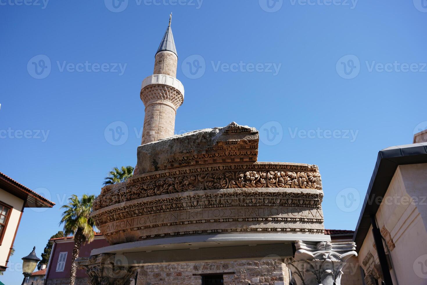 Kesik Minare Mosque in Antalya City, Turkiye photo