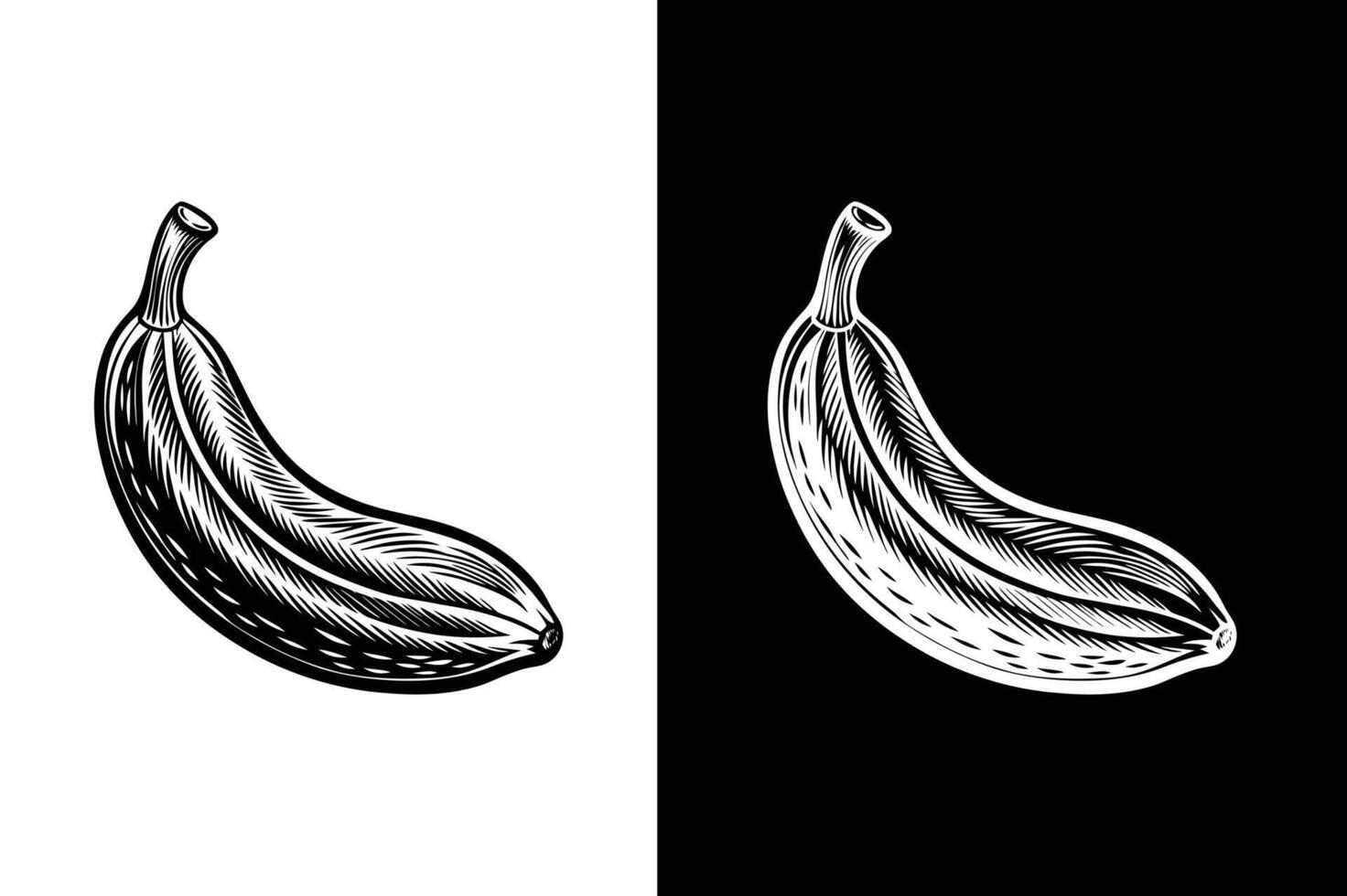 A beautiful design icon of banana fruit illustration design vector