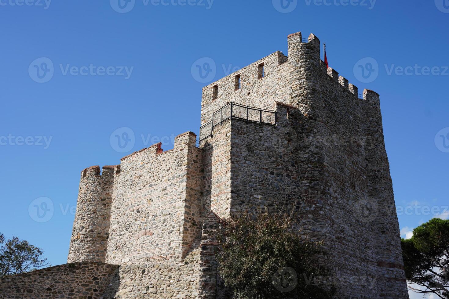 Anadolu Hisari Castle in Istanbul City in Turkiye photo