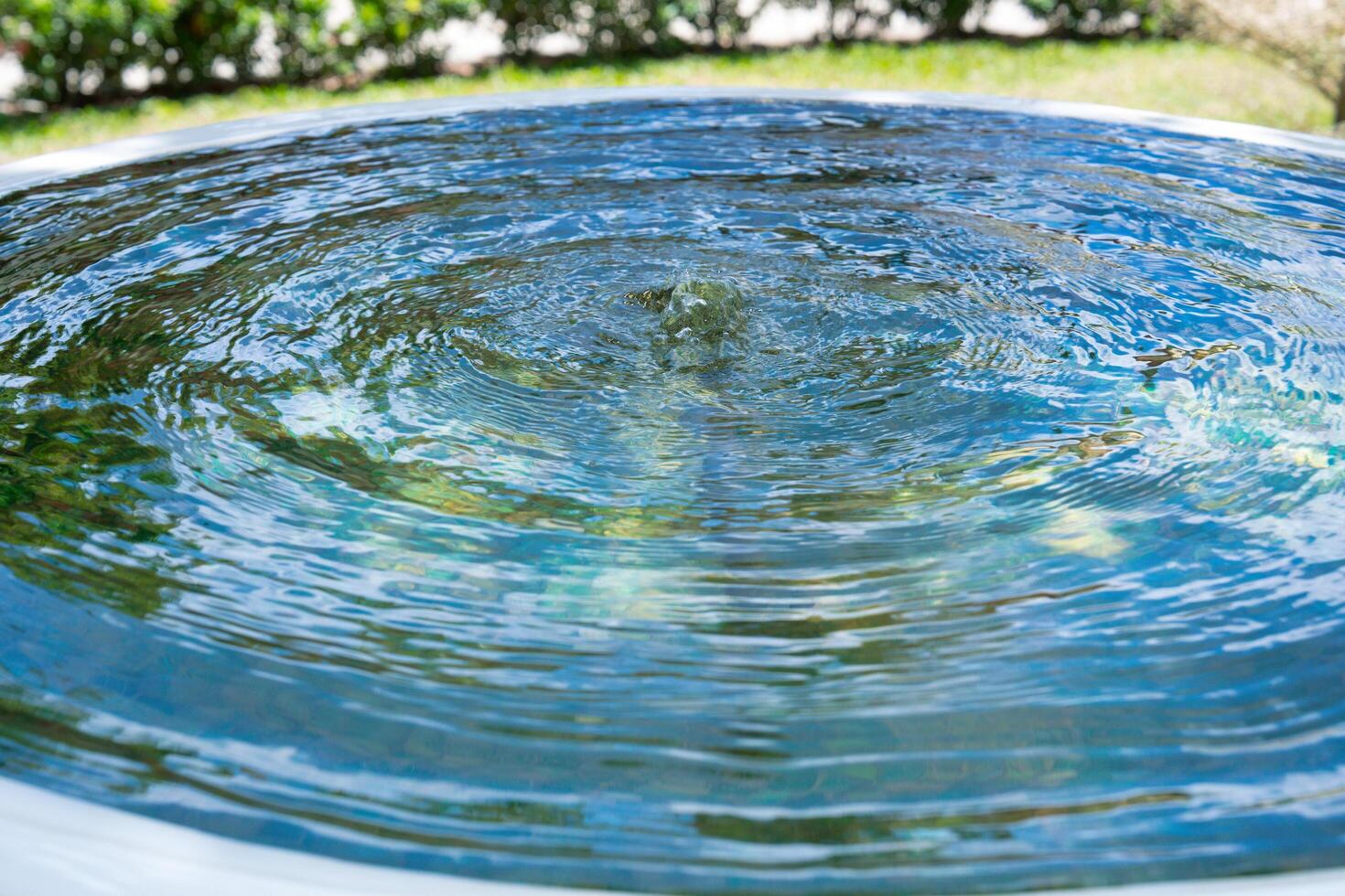 water fountain feature photo